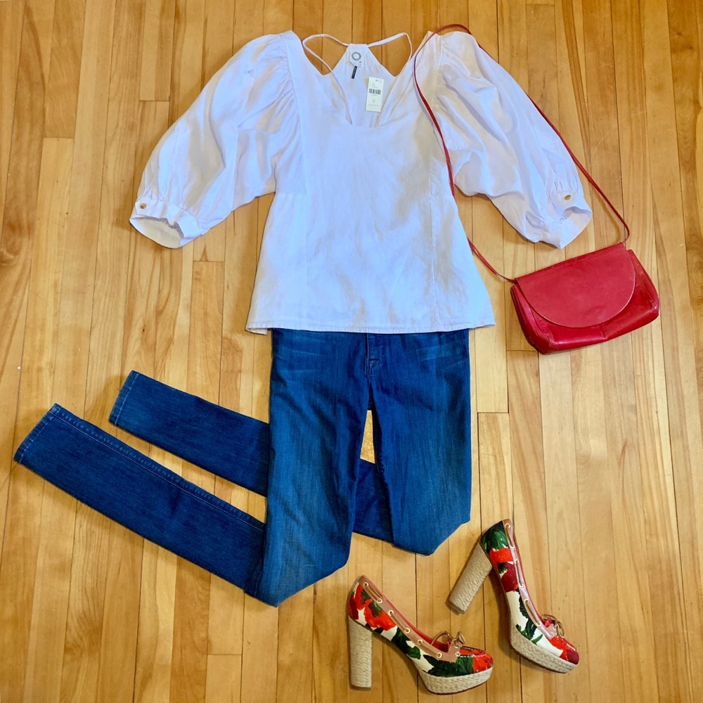 Anthropologie Akemi + Kin Sylvia blouse